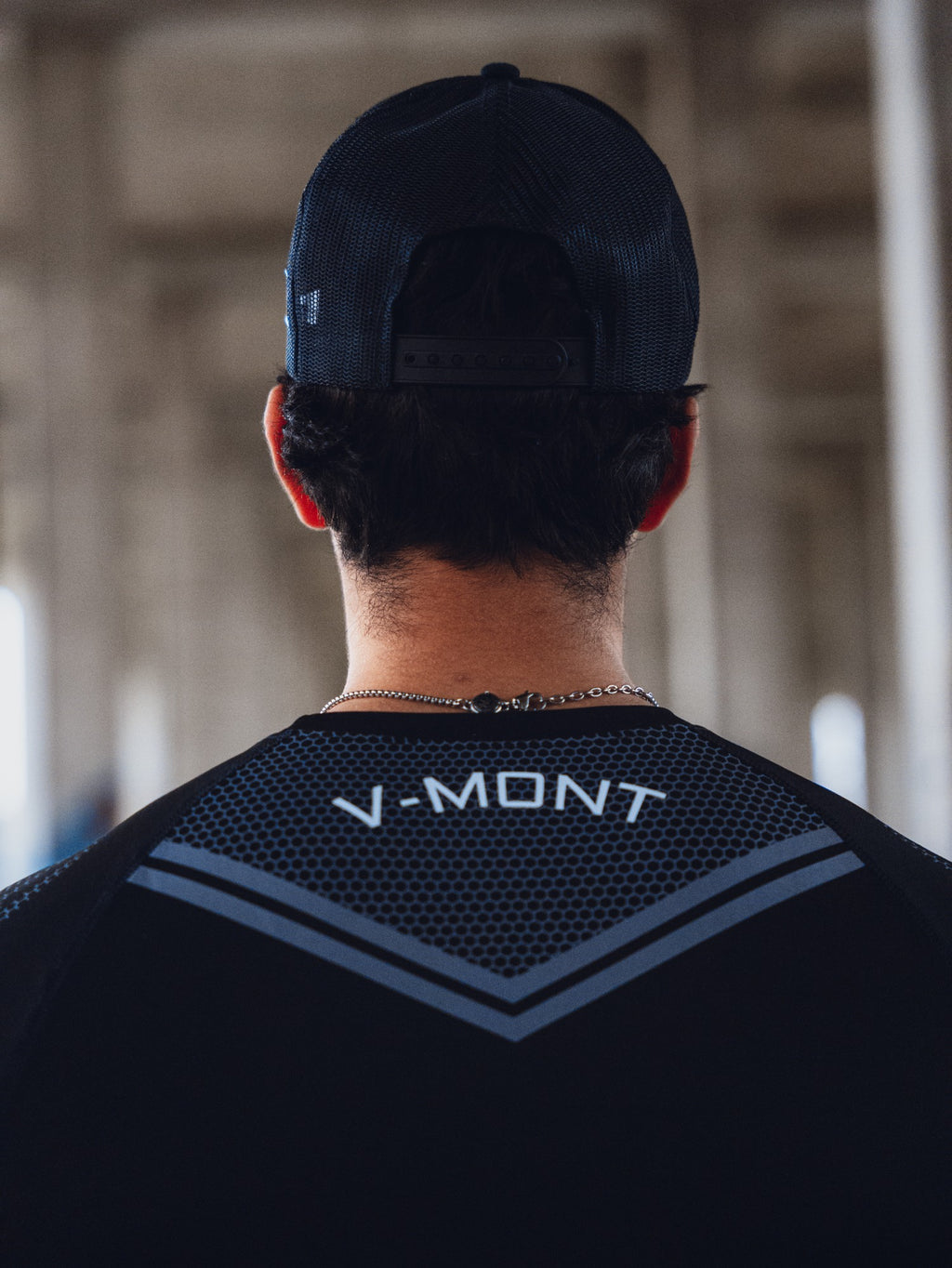 Compression Shirt Men-Fitness Gym Shirt – Zwart / Black | V-Mont